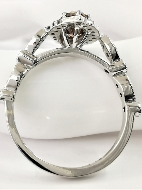 Pierścionek 0,93ct + 0,35ct Pierścionek 0,93ct + 0,35ct