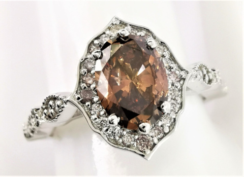 Pierścionek 0,93ct + 0,35ct Pierścionek 0,93ct + 0,35ct