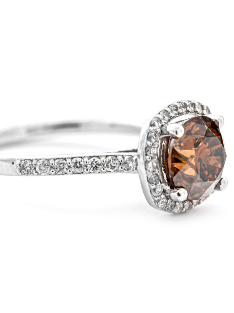 Pierścionek 1,50ct + 0,20ct Pierścionek 1,50ct + 0,20ct