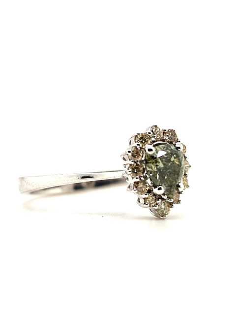 Pierścionek 0,48ct + 0,13ct Pierścionek 0,48ct + 0,13ct