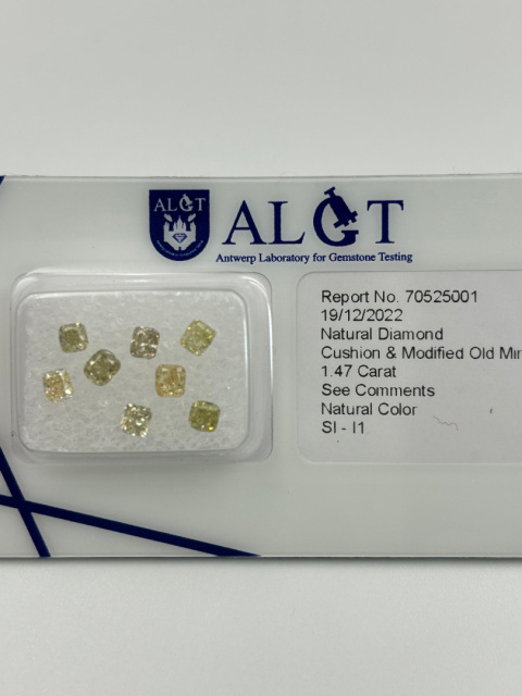Diamenty 1,47ct / 8szt. Diamenty 1,47ct / 8szt.