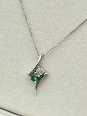 Naszyjnik 0,19ct + 0,14ct