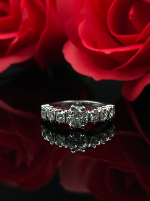 Pierścionek 0,54ct + 0,80ct Pierścionek 0,54ct + 0,80ct