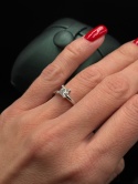 Pierścionek 0,50ct