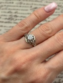 Pierścionek 0,54ct