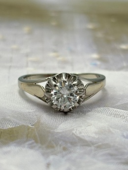 Pierścionek 0,58ct