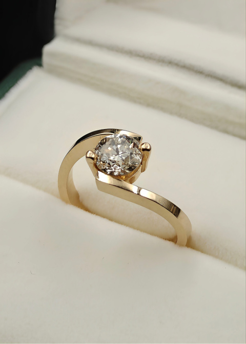 Pierścionek 1,01ct
