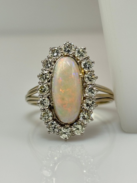 Pierścionek 2,10ct + 1,60ct