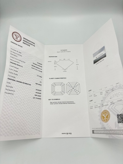 Zawieszka 1,01ct I/VS1