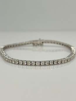 Bransoletka tenisowa 2,98ct