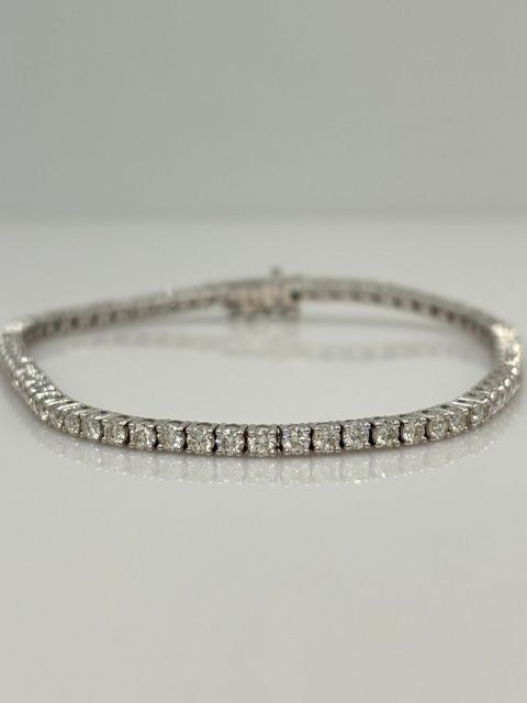 Bransoletka tenisowa 3,36ct