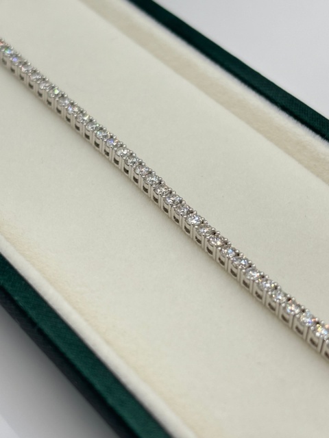 Bransoletka tenisowa 3,36ct