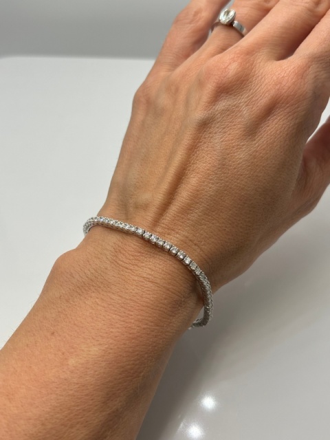 Bransoletka tenisowa 2,99ct