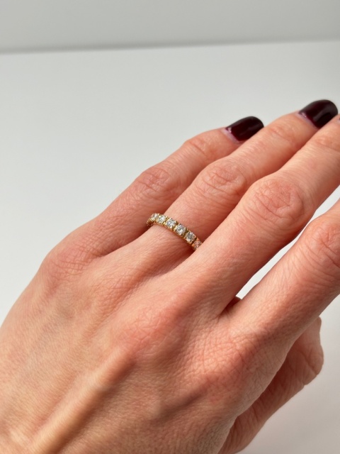 Obrączka / Eternity 1,45ct