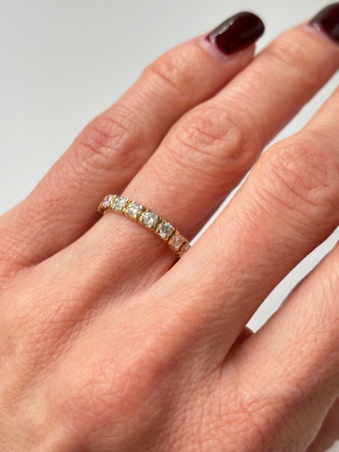 Obrączka / Eternity 1,45ct