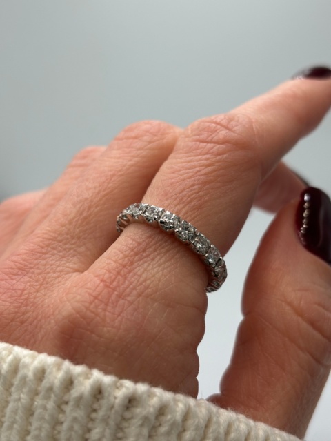 Obrączka / Eternity 2,0ct