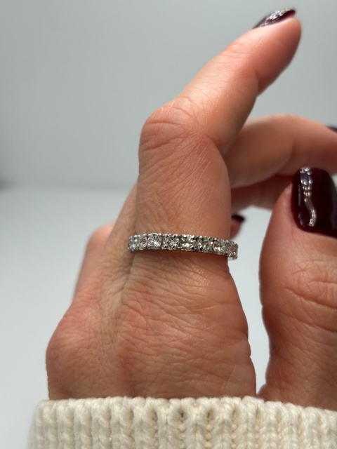 Obrączka / Eternity 1,60ct