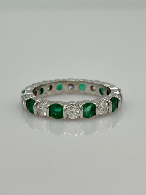 Obrączka / Eternity 0,9ct + 1,2ct
