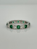 Obrączka / Eternity 0,9ct + 1,2ct