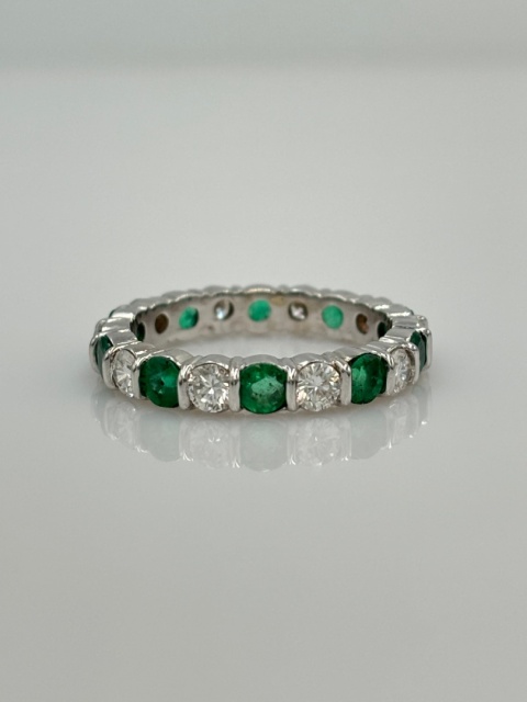 Obrączka / Eternity 0,9ct + 1,2ct