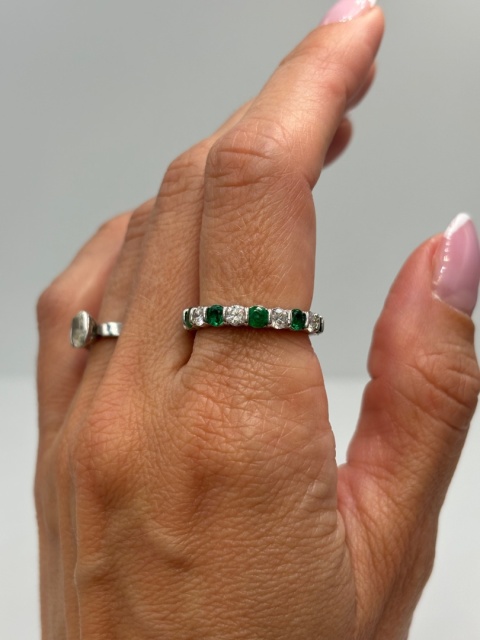 Obrączka / Eternity 0,9ct + 1,2ct