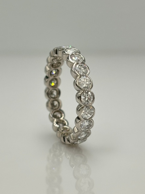 Obrączka / Eternity 2,42ct