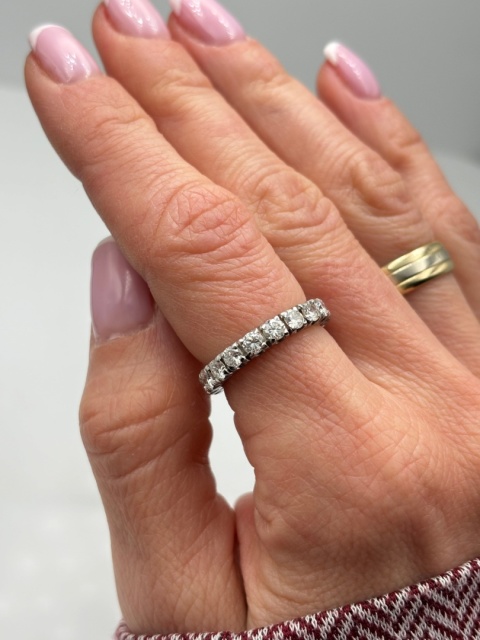 Obrączka / Eternity 2.45ct