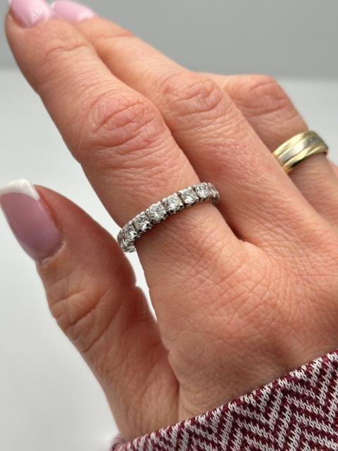 Obrączka / Eternity 2.45ct