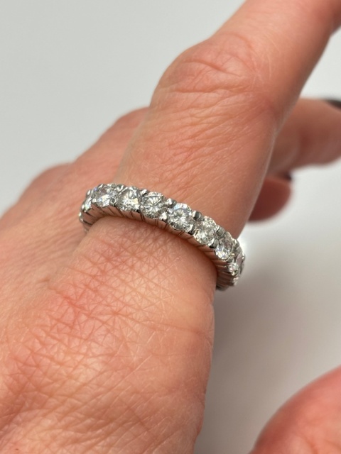 Obrączka / Eternity 3,0ct