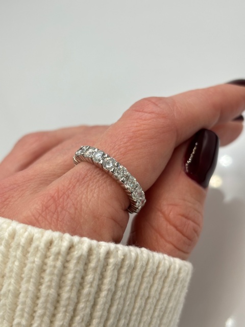 Obrączka / Eternity 3,0ct