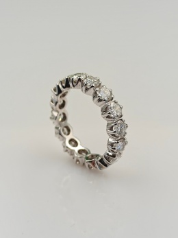 Obrączka / Eternity 3,2ct