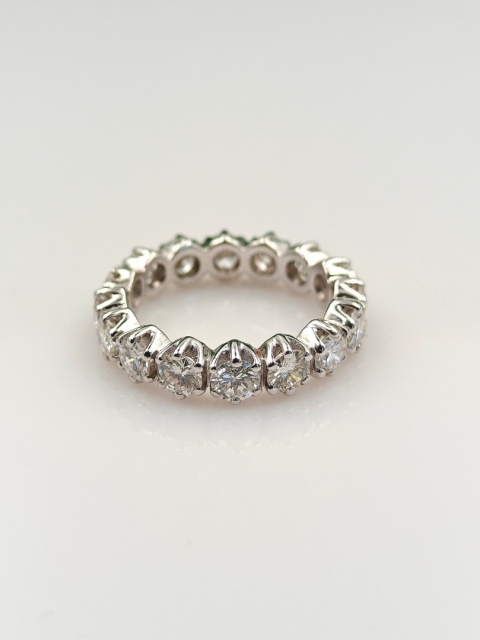 Obrączka / Eternity 3,2ct