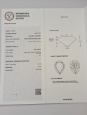 Pierścionek 0,62ct + 0,12ct