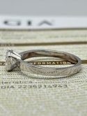 Pierścionek 0,79ct E/VVS2