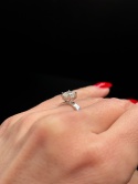Pierścionek 1,01ct H/VVS1