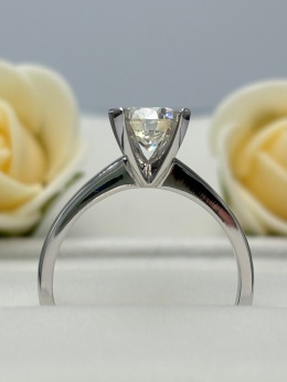 Pierścionek 1,07ct H/VVS1