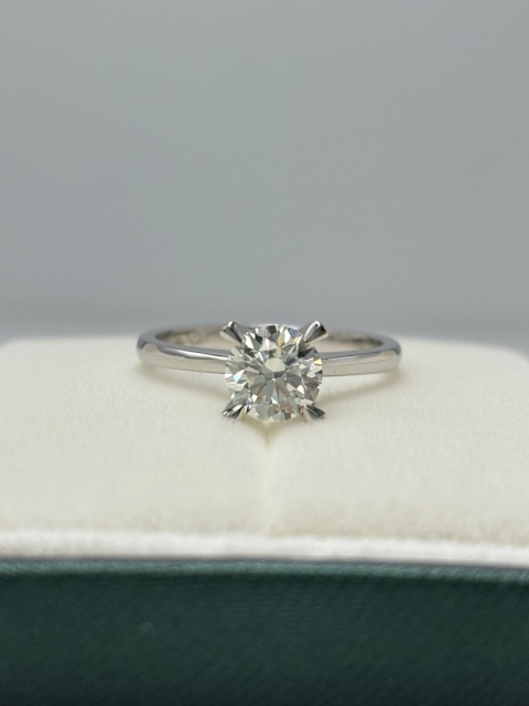 Pierścionek 1,07ct H/VVS1